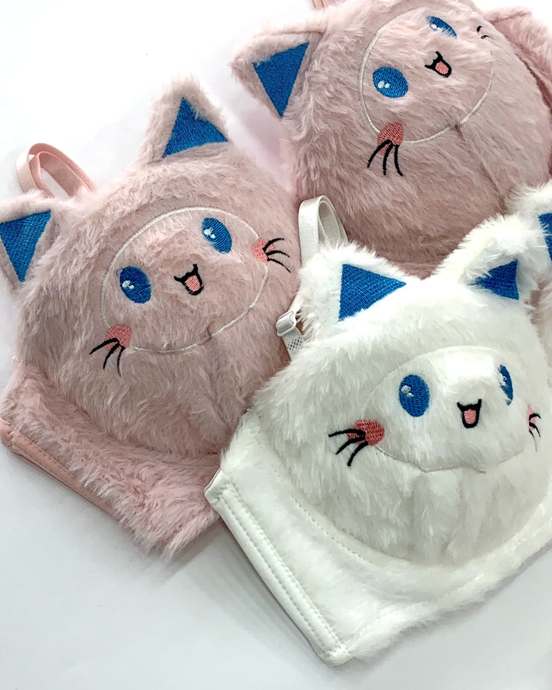 Kitty Anime Plush Lingerie Set