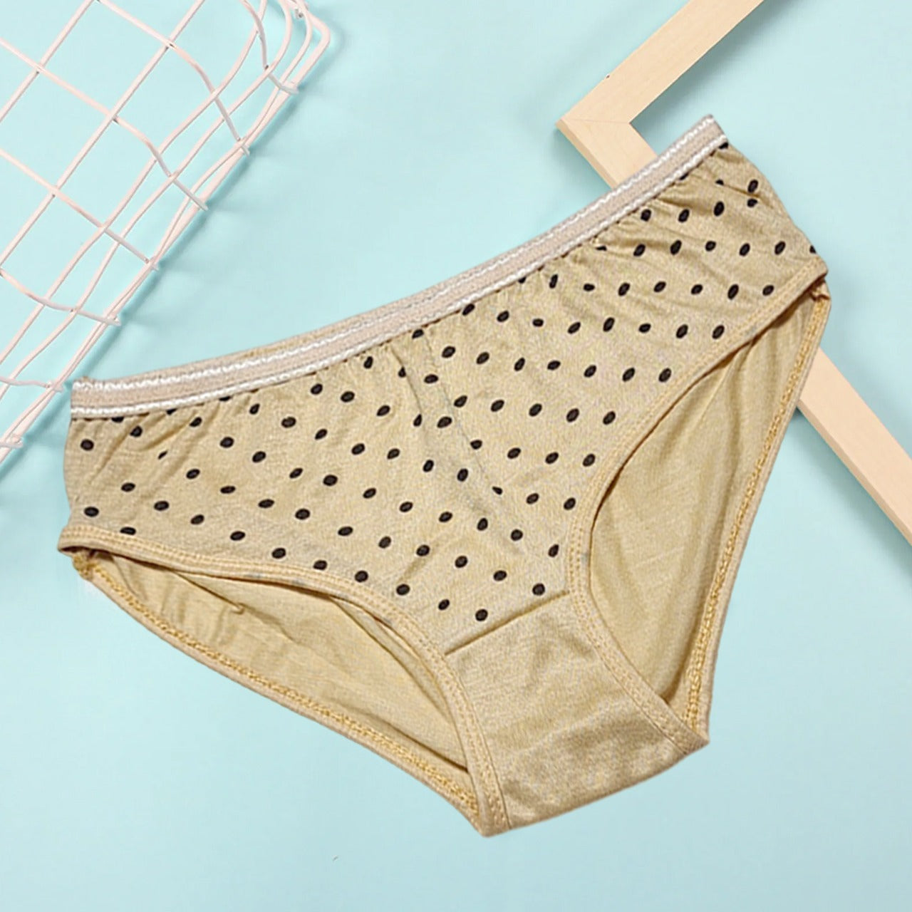 Pack of 5 Polka Dot Cotton Briefs