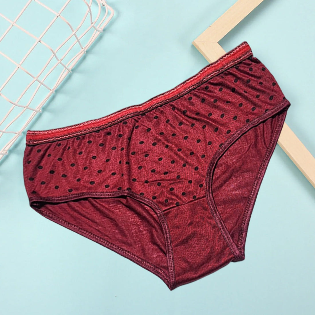 Pack of 5 Polka Dot Cotton Briefs
