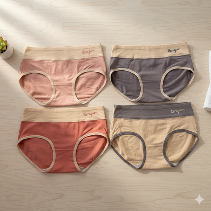 Pack of 5 Cotton Comfort Panties – Soft & Stretchy Everyday Fit