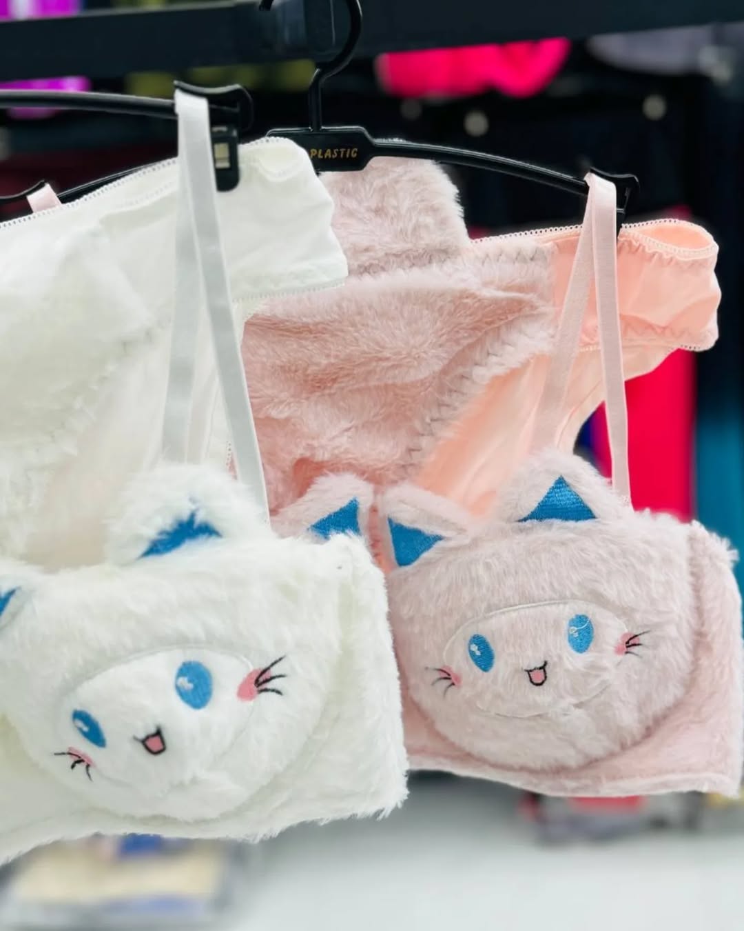 Kitty Anime Plush Lingerie Set