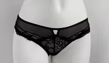 Black Lace Corset Lingerie Set – Wired, Floral Lace