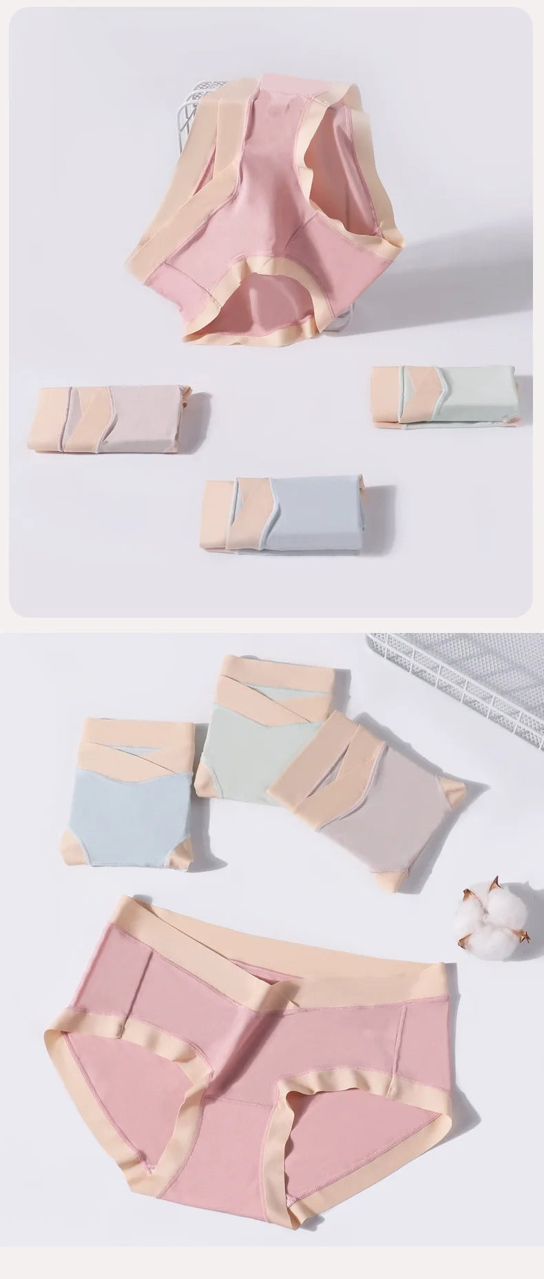 Pack of 5 Criss-Cross Cotton Panties
