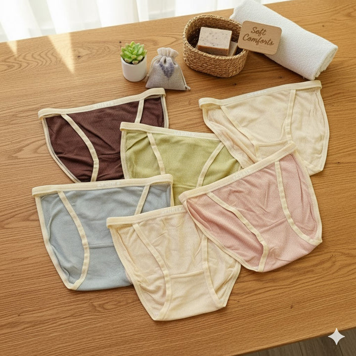 Pack of 5 Sport Mesh Panties – Soft, Breathable & Everyday Comfort